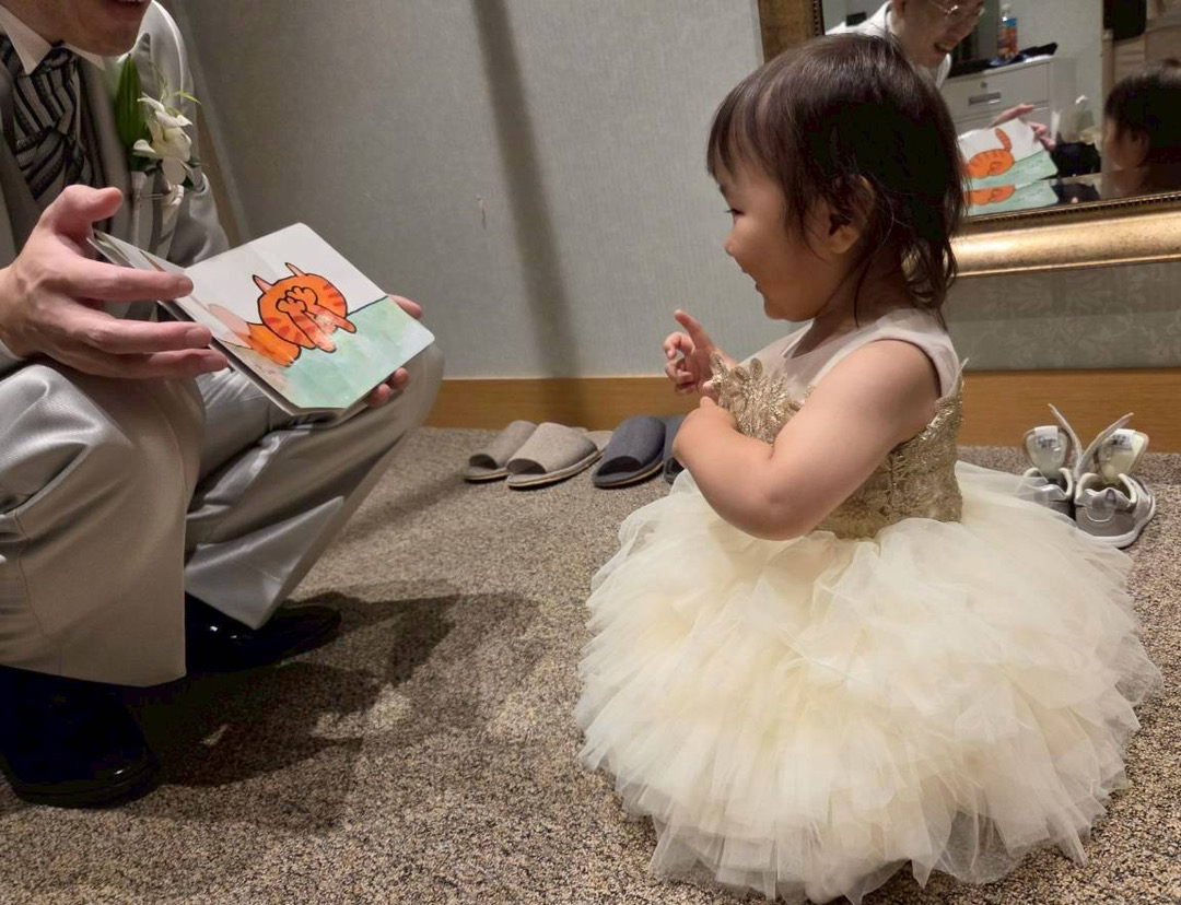 結婚式当日のあたたかなサポートの様子